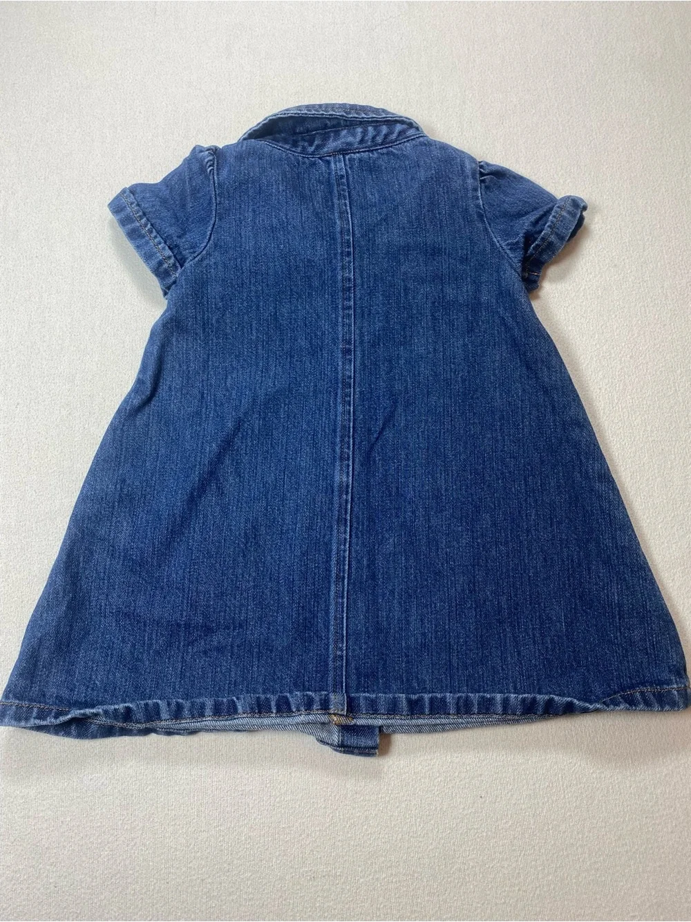 Baby GAP Denim Button-Front Baby Dress 18-24 months